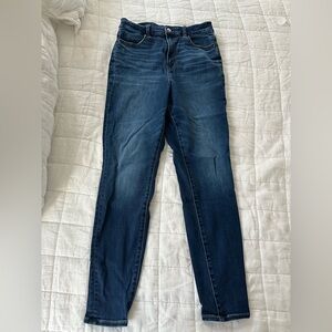 American Eagle Outfitters Dark Blue Skinny Jeans